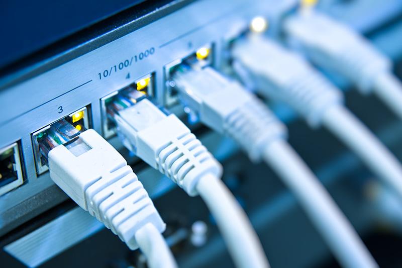 Cat6 data cabling installation
